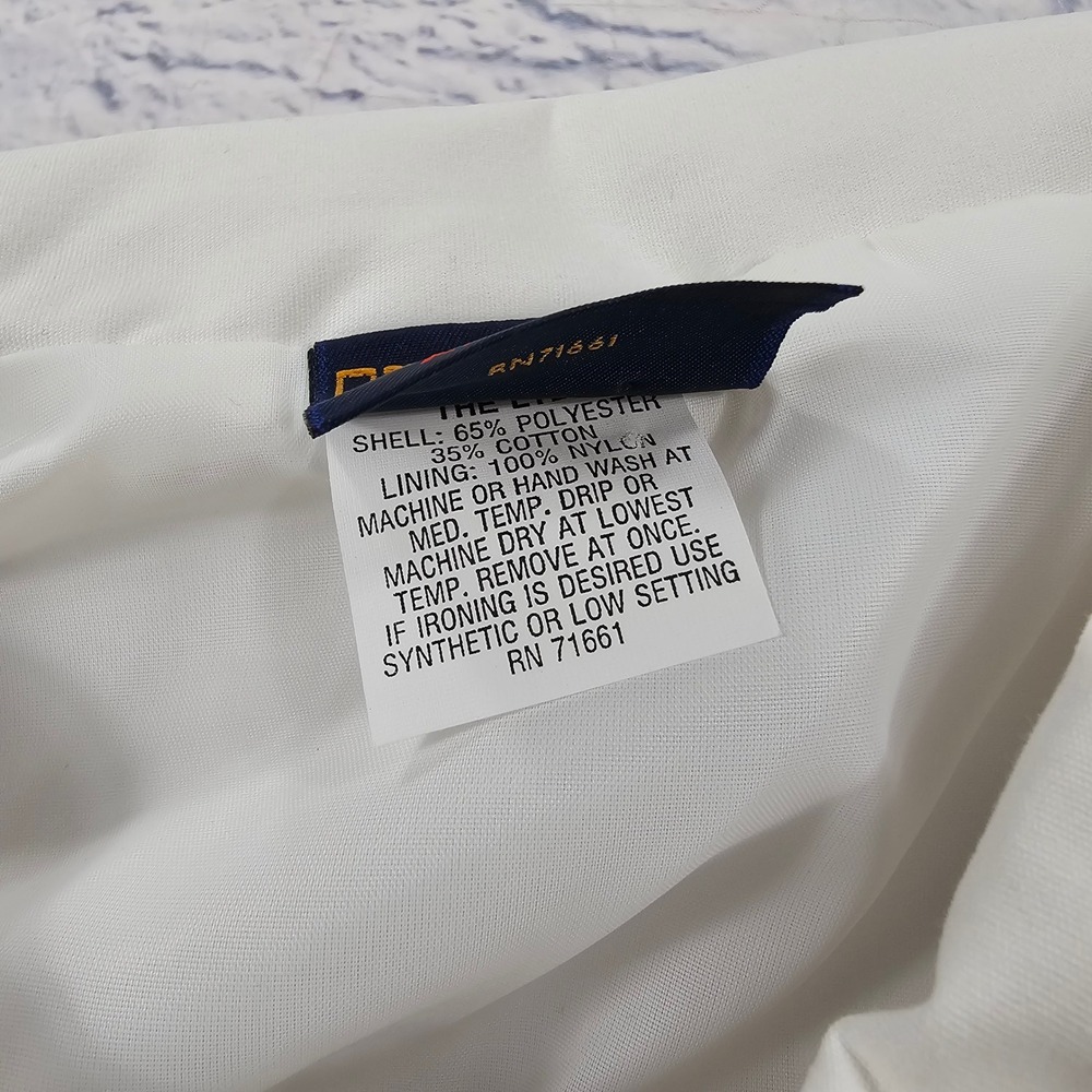 Hilton Lexus Jacket MEN XXL White Vintage Bomber Dealership Embroidered Logo USA - Picture 9 of 14